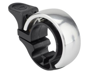 Knog Oi Classic Bike Bell Black/Silver Polished