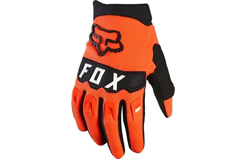 Fox Dirtpaw Gloves Youth Fluorescent Orange