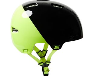 Fox Flight Pro Helmet Men Black/Yellow/Prpus