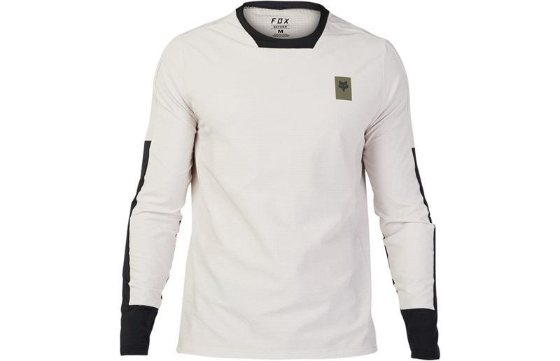 Fox Defend LS Thermal Jersey Men Vintage White