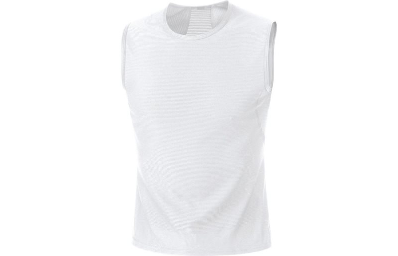 Underställströja Gorewear M Base Layer Sleeveless Shirt White