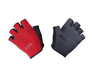 GORE WEAR C3 Short Finger Gloves Black/Red