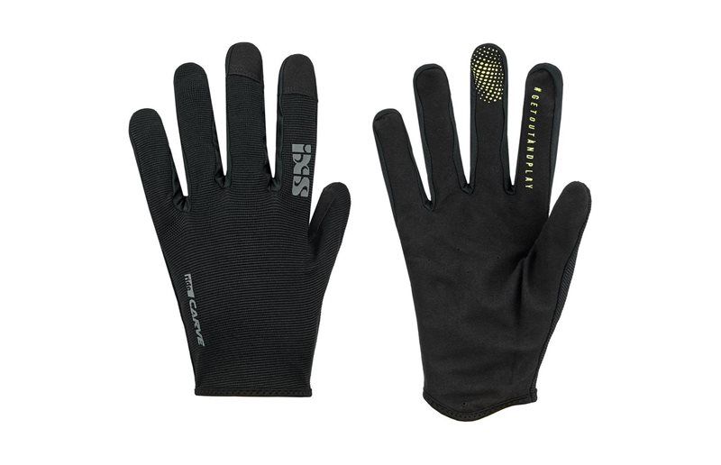 IXS Carve Gloves Black