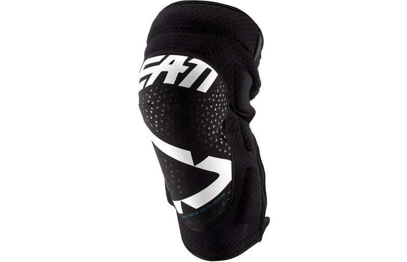 Leatt 3DF 5.0 Zip Knee Guards White/Black