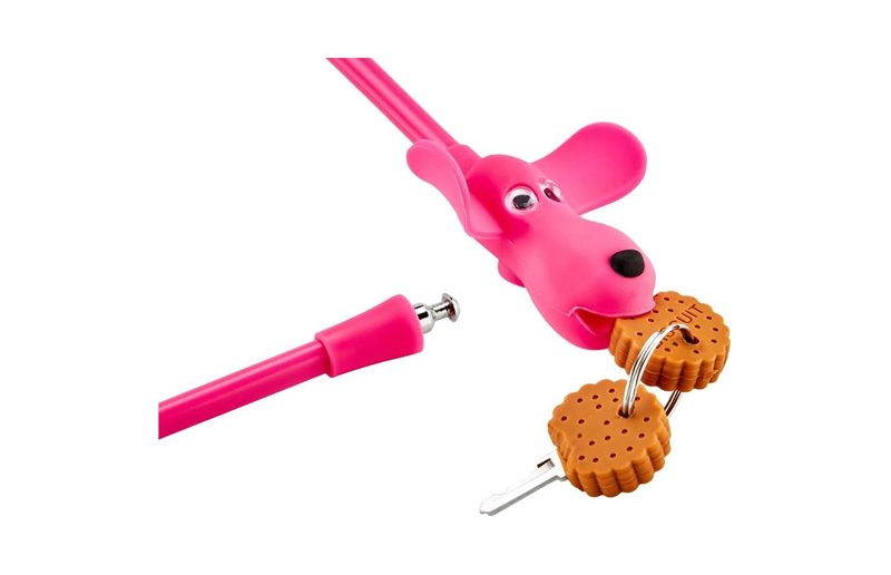 Cube RFR Cable Lock HPS "DOG" 10 x 450 mm Pink