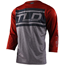 Troy Lee Designs Ruckus 3/4 Jersey Men Bars Red Clay/Gray Heather