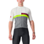 Castelli A Blocco Jersey Men Ivory/Bordeaux/Electric Lime/Sedona