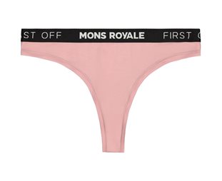 Mons Royale Merino Thong Women Candy