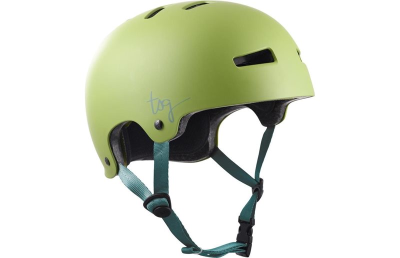 Pyöräilykypärä TSG Evolution Solid Color Helmet Women Satin Calla Green