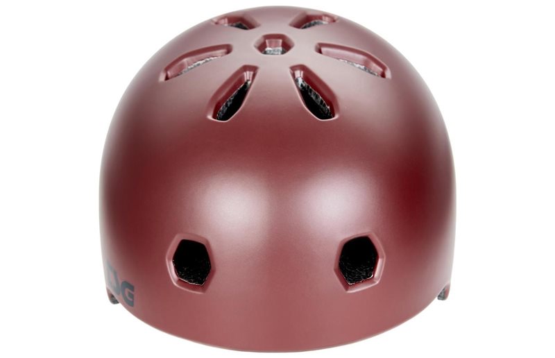 TSG Cykelhjälm Meta Solid Color Helmet Satin Oxblood