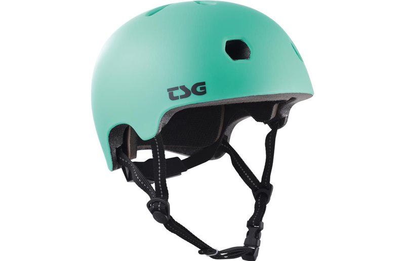 Pyöräilykypärä TSG Meta Solid Color Helmet Satin Golf Green