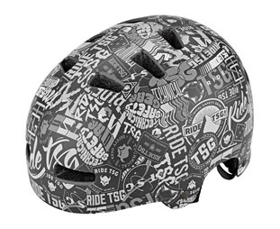 TSG Sykkelhjelm Evolution Graphic Design Helmet Stickerbomb