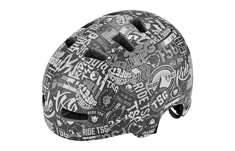 TSG Cykelhjälm Evolution Graphic Design Helmet Stickerbomb