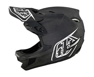 Full Face kypärä Troy Lee Designs D4 Carbon Mips Helmet Stealth Black/Silver