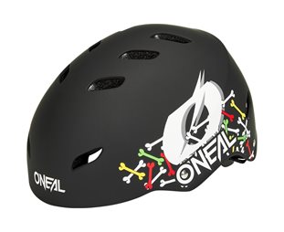 O'Neal Cykelhjälm Dirt Lid Helmet Youth Skulls-Black/Multi