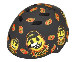 O'Neal Sykkelhjelm Dirt Lid Helmet Youth Emoji-Black/Yellow