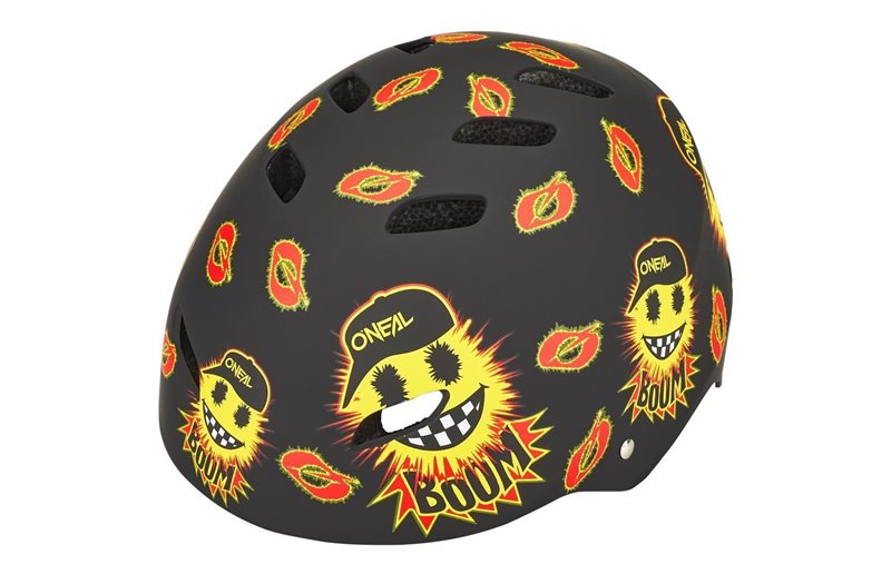 O'Neal Sykkelhjelm Dirt Lid Helmet Youth Emoji-Black/Yellow