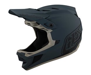 Full Face kypärä Troy Lee Designs D4 Composite Helmet Stealth Grey