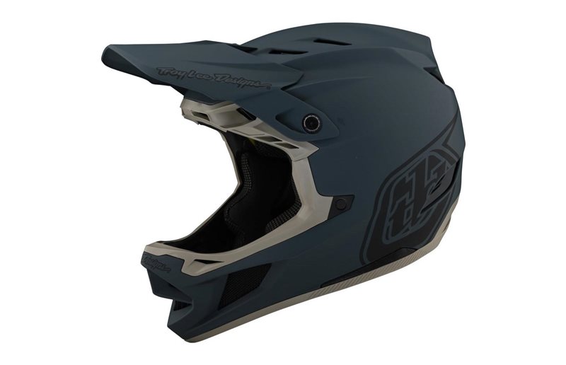 Full Face kypärä Troy Lee Designs D4 Composite Helmet Stealth Grey