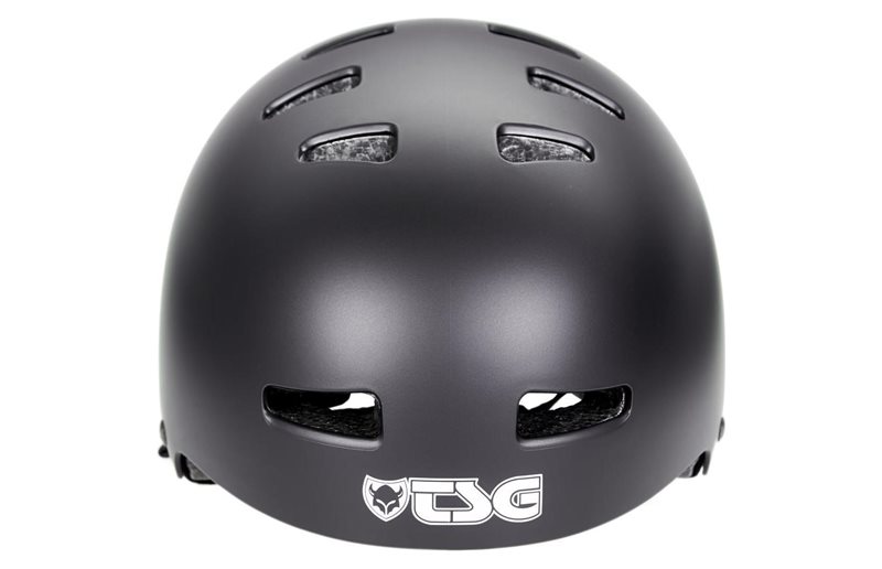 TSG Evolution Solid Color Helmet Satin Black