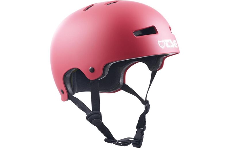 TSG Evolution Solid Color Helmet Satin Gentle Red