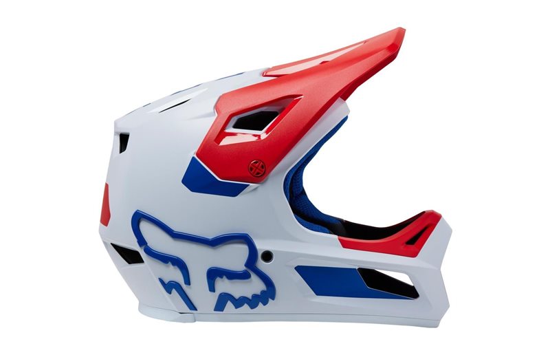 Full Face kypärä Fox Rampage Ceshyn Helmet Men White