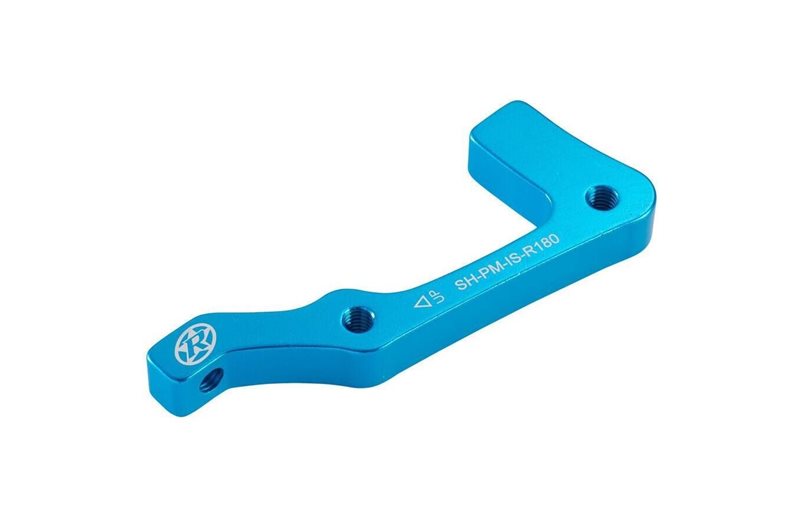 Reverse IS-PM Disc Brake Adapter Shimano 180mm Rear Light Blue