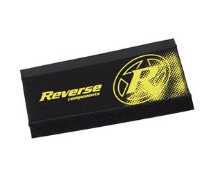 Reverse Neoprene Chainstay Guard Black/Yellow
