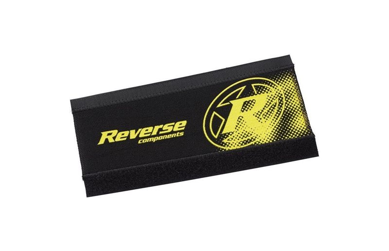 Reverse Neoprene Chainstay Guard Black/Yellow