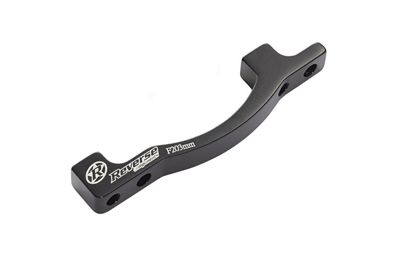 Reverse PM-PM Disc Brake Adapter 203mm Front Black