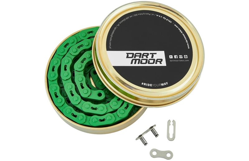 DARTMOOR Core Bicycle Chain 1/8" Green