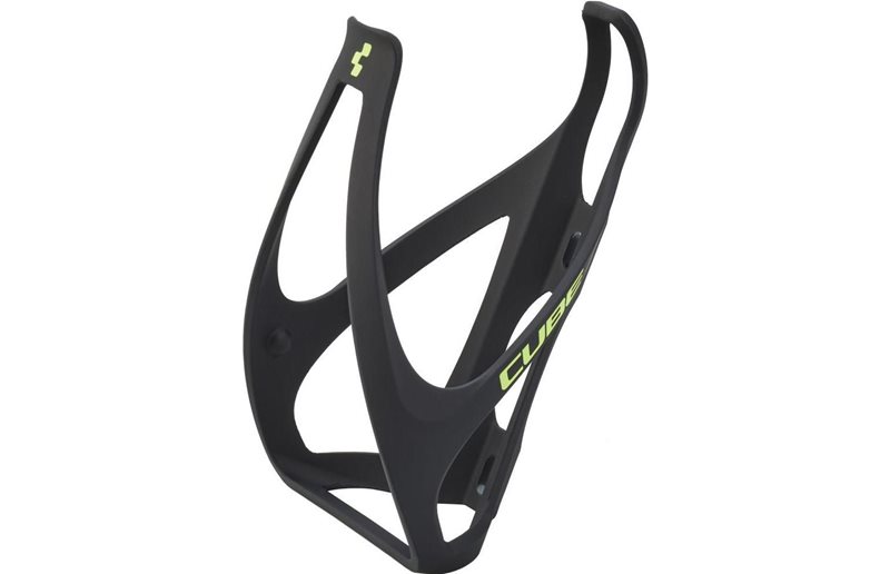 Cube HPP Bottle Holder Matt Black N Classic Green