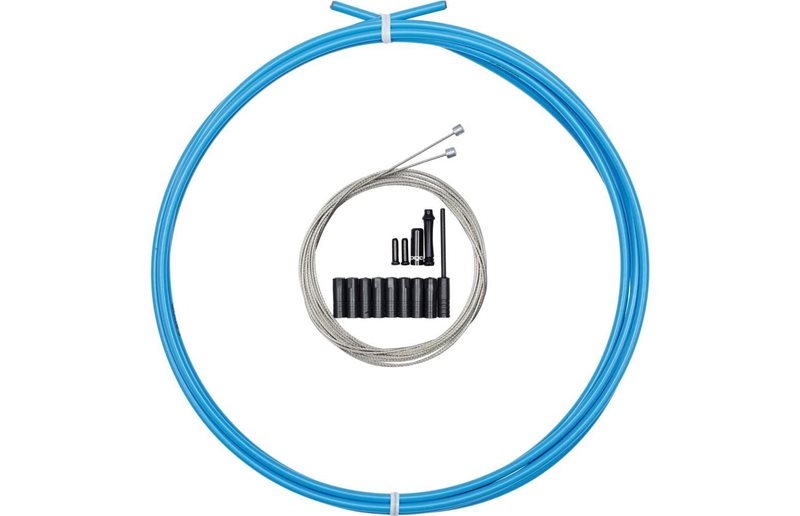 capgo Blue Line Shift Cable Set Long for Shimano/SRAM MTB & ATB/Road