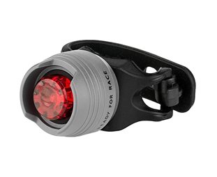 Cube RFR Diamond HQP Safety Lamp red LED Grey