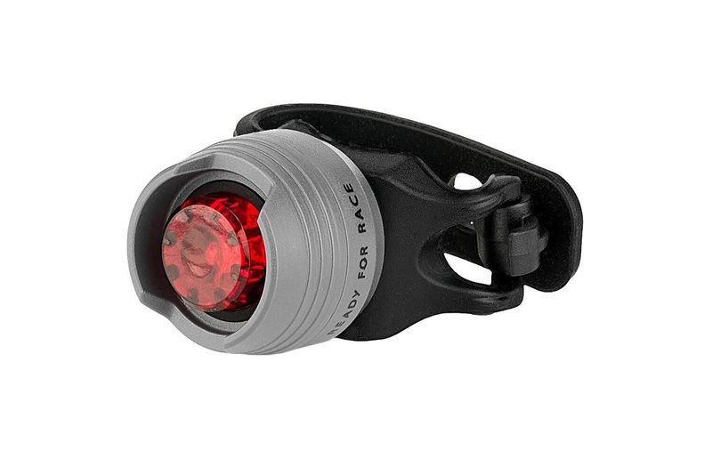 Cube RFR Diamond HQP Safety Lamp red LED Grey