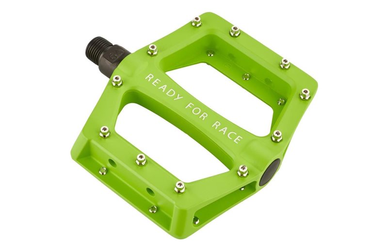 Cube RFR CMPT Flat Pedals Green