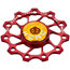 KCNC Ultra Jockey Wheel 12T SS Bearing Red