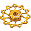 KCNC Ultra Jockey Wheel 12T SS Bearing Gold