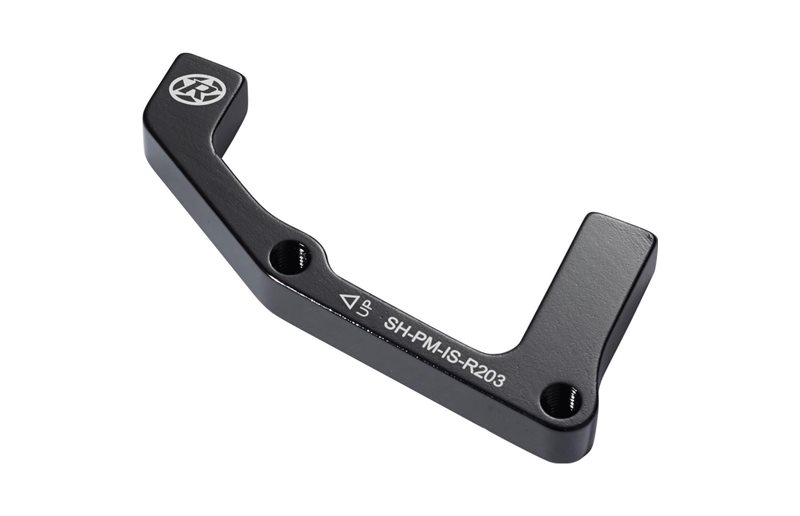 Reverse IS-PM 203 Brake Adapter Shimano Rear Wheel Black