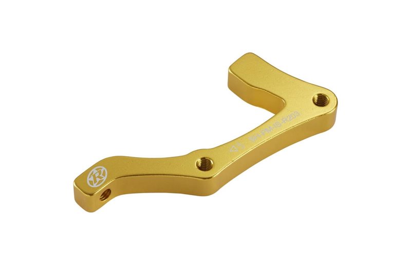 Reverse IS-PM 203 Brake Adapter Shimano Rear Wheel Gold