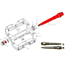 Reverse Axis Set for escape pedal 2 pcs