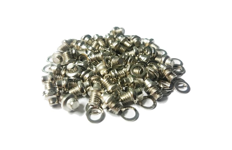 Polkimen nastat Reverse Pedal Pin Set M4 40kpl Hopea