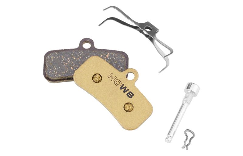 NOW8 E-Bike Gold Disc Brake Pads CC3Xplus for Shimano Saint/Zee