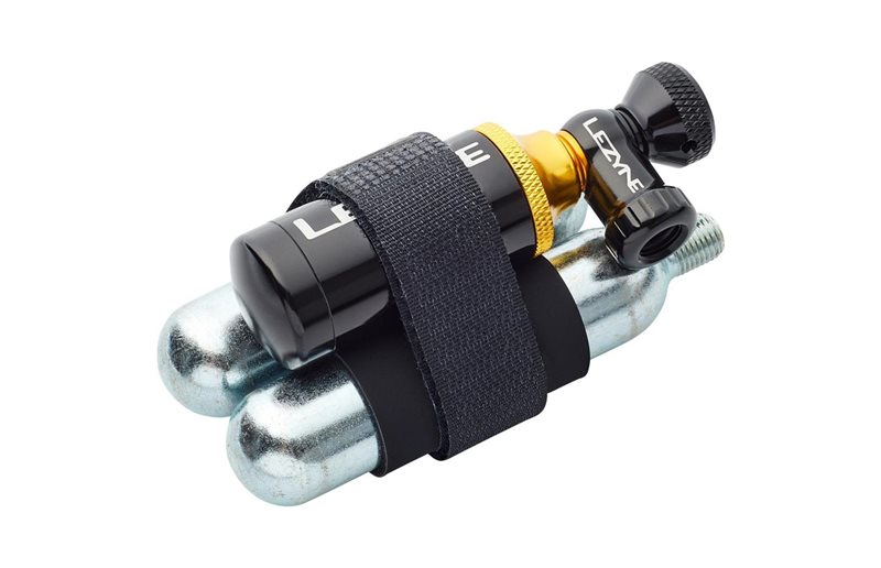 Lezyne Tubeless CO2 Blaster Tire Repair System inclusive 2 CO2 Cartridge
