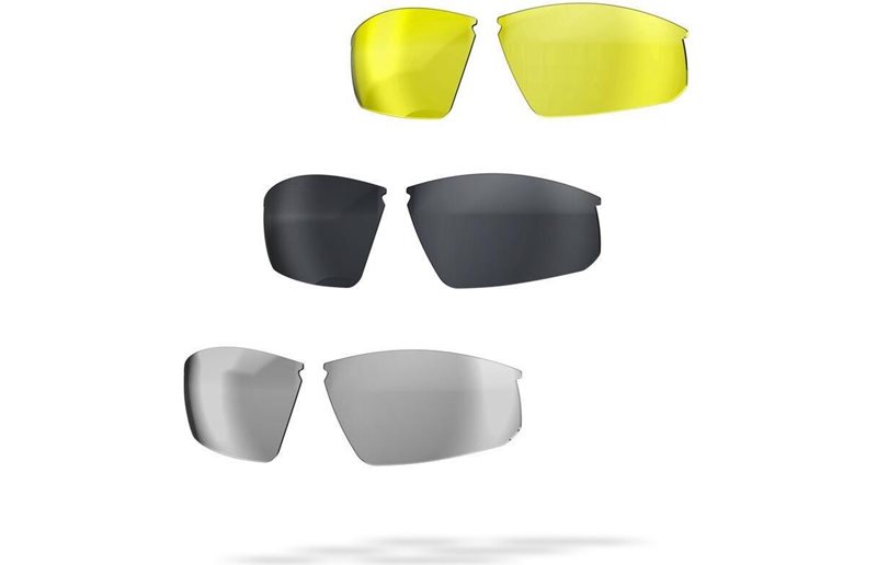 BBB Cycling Impress Sports Glasses Matt Neon Yellow/Smoke