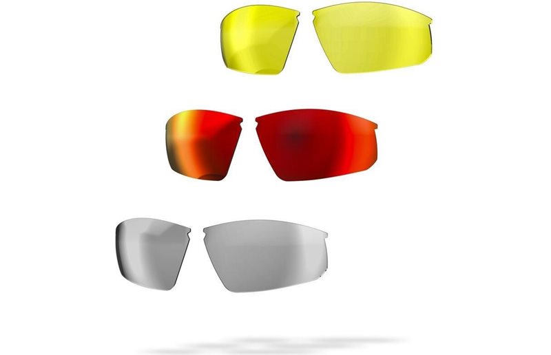 BBB Cycling Impress Sports Glasses Glossy Red/Smoke