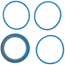 Fulcrum DRP Gasket Set for Cone Bearing Steel/USB/CULT