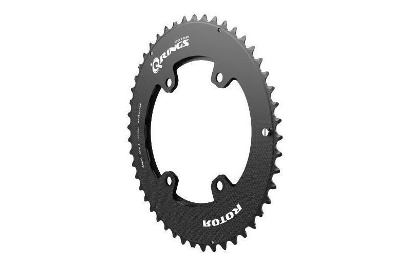 Rotor Q-Ring Chainring for Shimano GRX 4-Arm 110mm 48T Outside