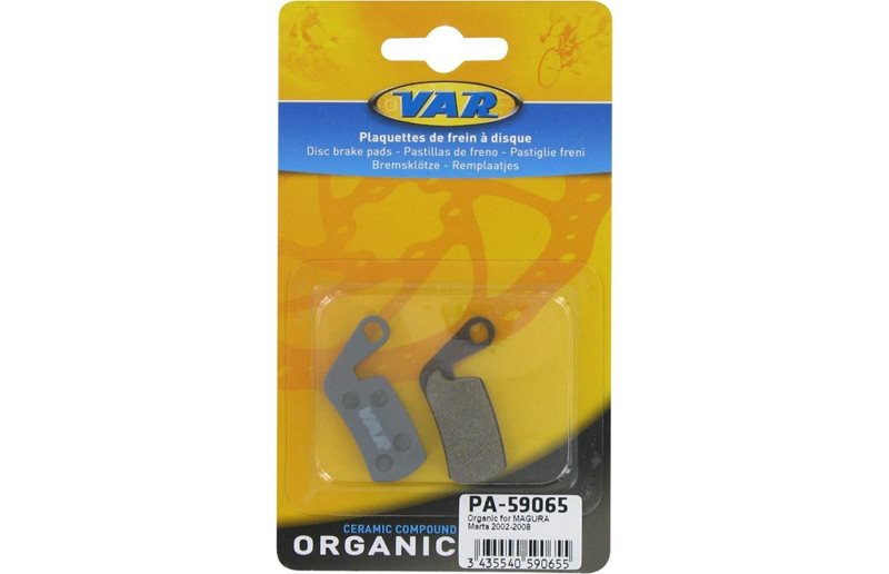VAR Brake Pads Organic for Magura Marta