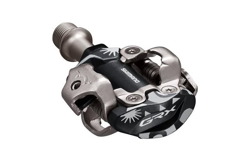 Sykkelpedaler SPD Shimano GRX PD-M8100-UG Black